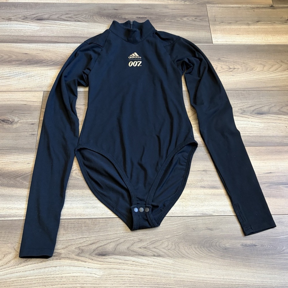 Adidas Leotard Womens Medium Black James Bond 007 Collab Limited Edition